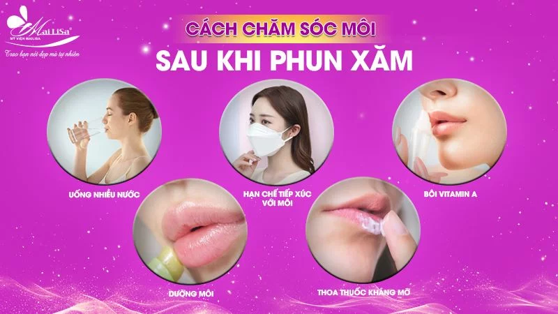 Sau khi xăm môi có nên bôi thuốc mỡ? Bí quyết chăm sóc môi đúng cách