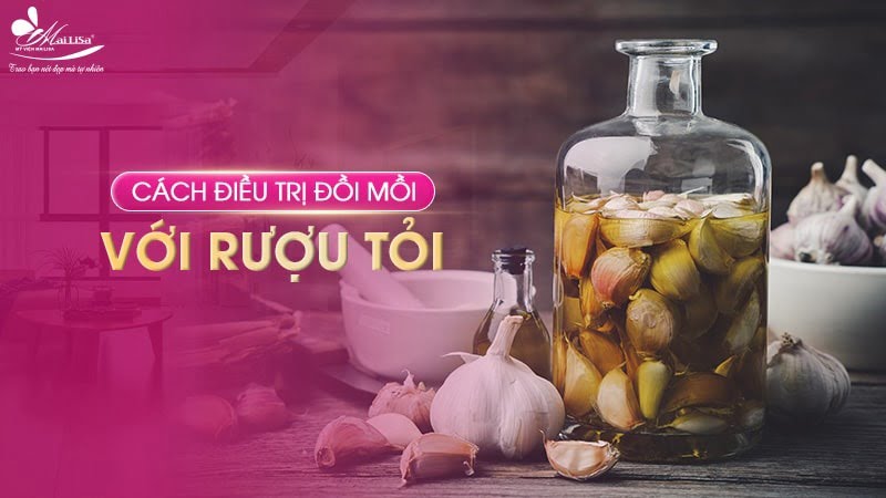 trị đồi mồi bằng tỏi