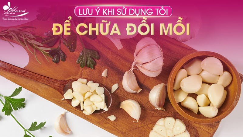 trị đồi mồi bằng tỏi