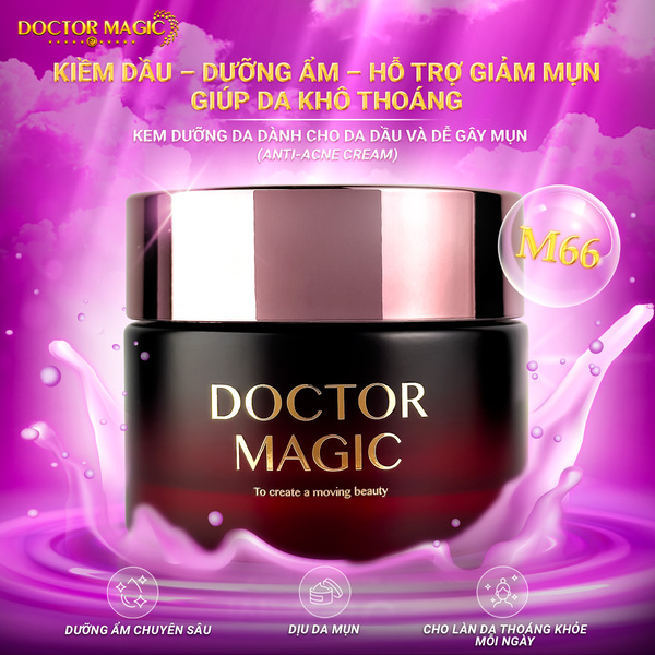 M66 Kem Dưỡng Da Dành Cho Da Dầu Và Dễ Gây Mụn