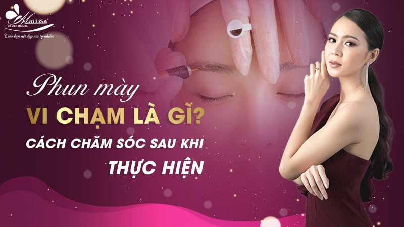 phun mày vi chạm