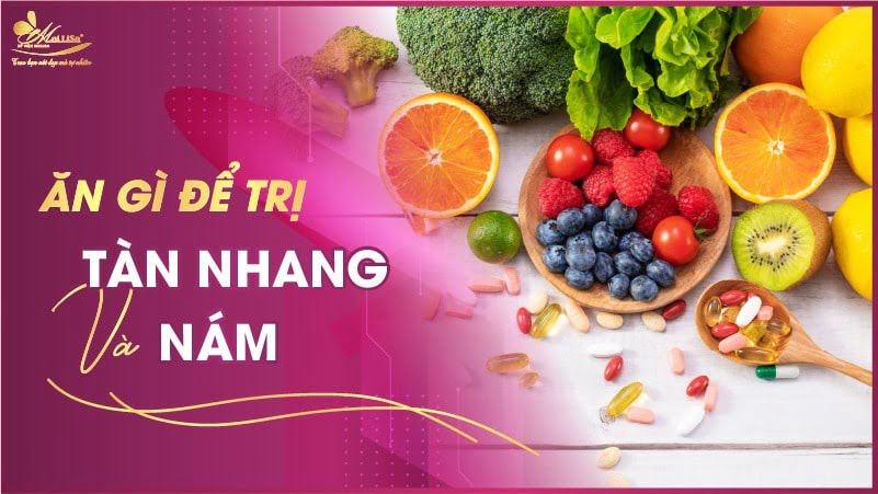 cách trị nám tàn nhang