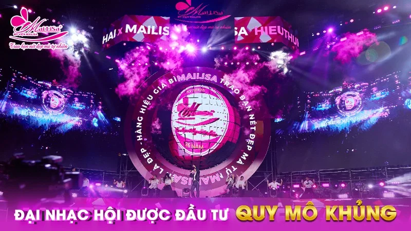 Mailisa tổ chức đại nhạc hội hoành tráng tại Bảo Lộc ngày 24/5: Hòa Minzy, Quang Hùng MasterD, Rhyder hứa hẹn “đốt cháy” phố núi 1 669a0f87efc14 ki niem mailisa 26 nam th.jpg