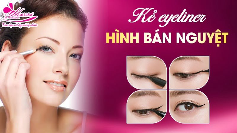 cách kẻ eyeliner