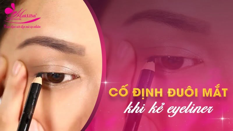 cách kẻ eyeliner