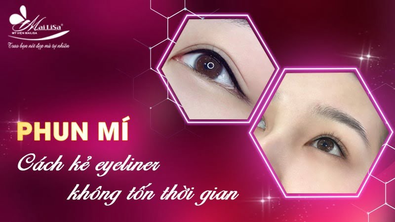 cách kẻ eyeliner