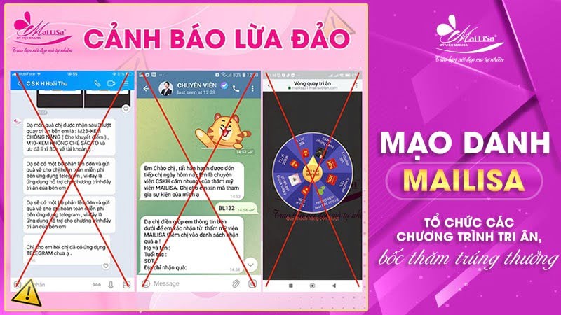 mailisa lừa đảo