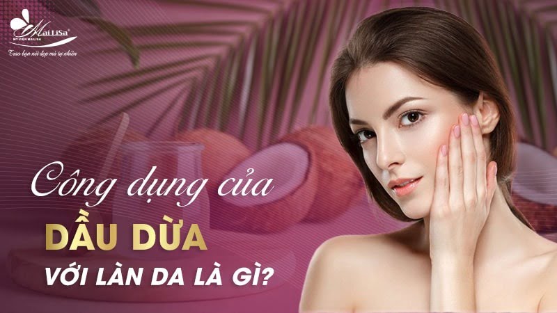 chữa tàn nhang bằng dầu dừa