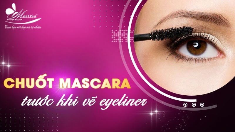 cách kẻ eyeliner