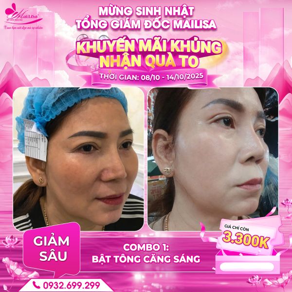 combo 1 bật tông căng sáng