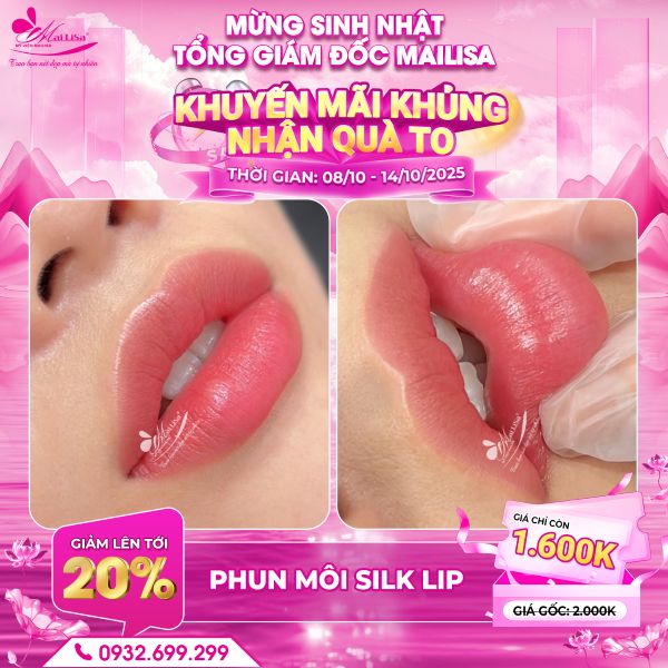 phun môi silk lip