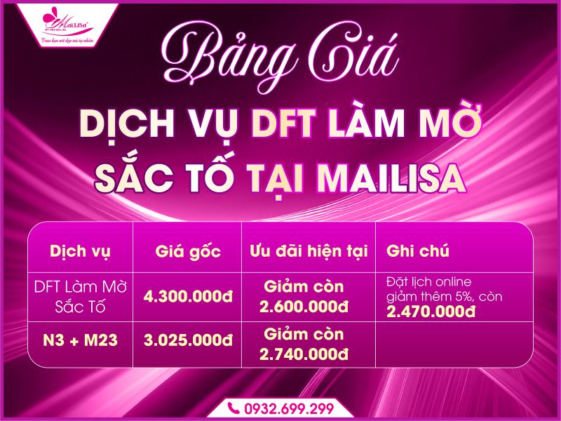 https://mailisa.com bang-gia-dich-vu-dft-lam-mo-sac-to-tai-mailisa